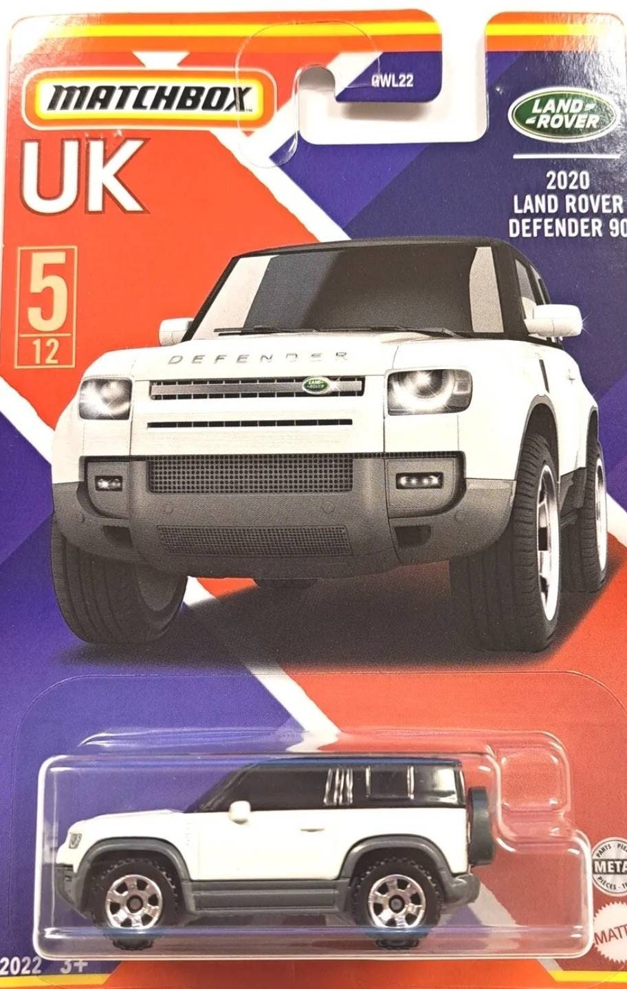 Matchbox le meilleur du defenseur britannique Land Rover
