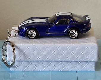 Llavero Dodge Viper GTS, paquete de regalo, envío gratuito en caja.