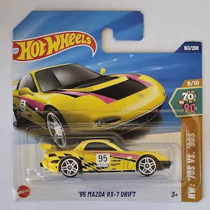 Hotwheels 95 Mazda RX7 Drift