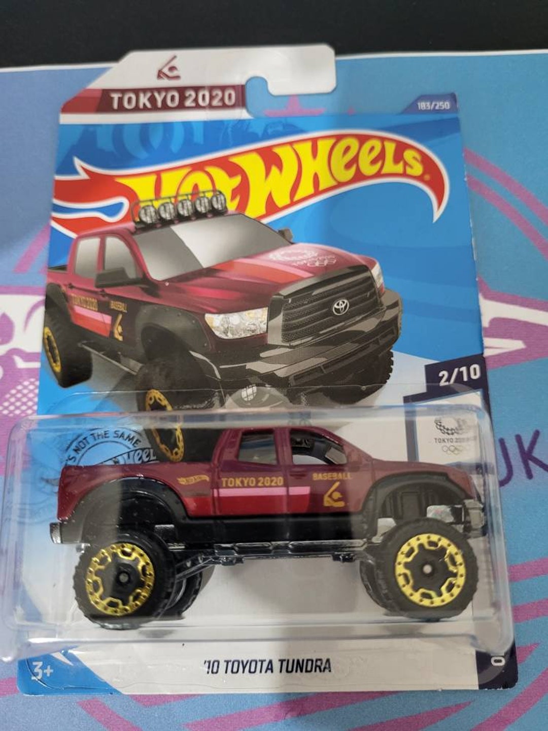 Hot Wheels 1/64 Toyota Tundra Jaune - Loose (sans Boîte) - Modèle 2022 GT