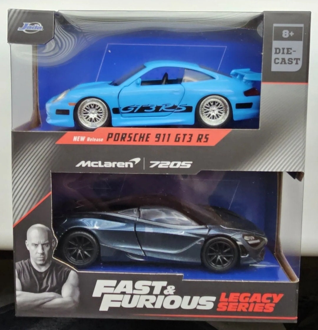 Jada Fast and Furious Twin Pack Legacy Series Porsche 911 Gt3 Rs