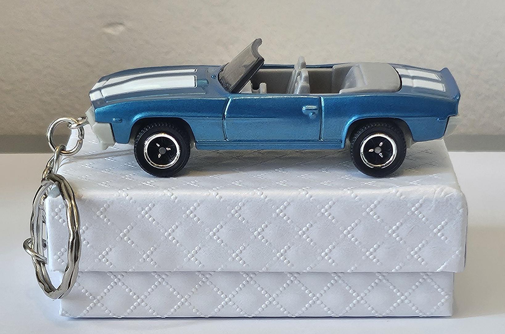 Portachiavi In Pelle Per Auto Con Cacciavite – Regalo Per Proprietari Di Chevy Camaro SS – Accessori In Metallo E Pelle