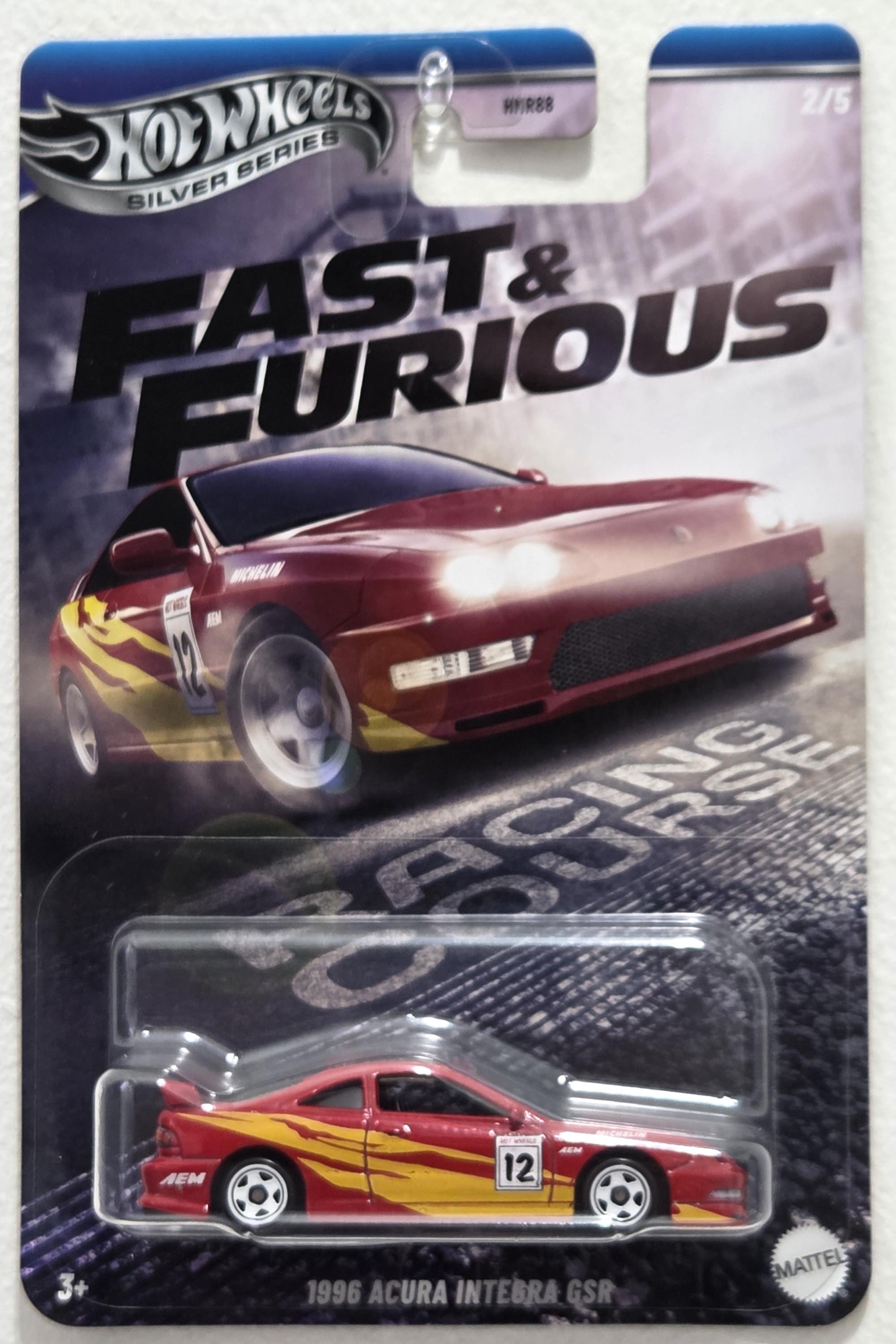 ホットウィール ワイルド・スピード 1996 アキュラ インテグラ GSR