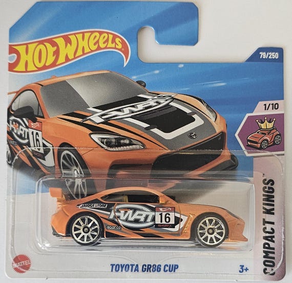Hotwheels Toyota Gr86 Cup - Etsy