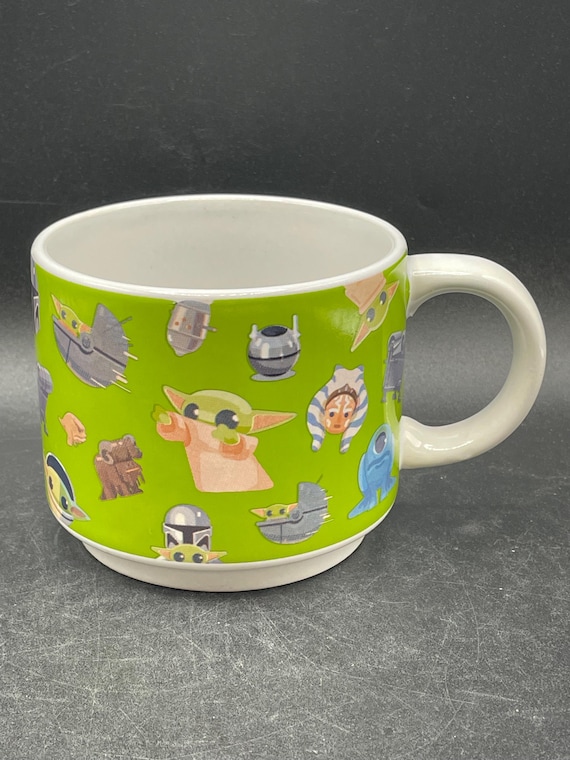 Star Wars Galerie Mandalorian Baby Yoda and Characters Short Coffee/Tea Mug