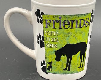 Friends Come In All Sizes Dog/Cat ChefElect Coffee/Tea Mug