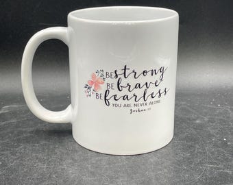 Inspirational Joshua 3:19 Verse Coffee/Tea Mug