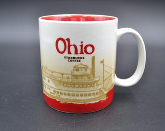 Starbucks Ohio Global Icon Collector Series Coffee/Tea Mug