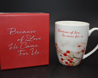 Let Light Shine Out Of Darkness 2 Corinthians 4:6 Christian Inspirations New In Box Coffee/Tea Mug