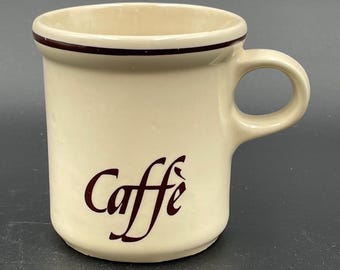McCoy Pottery "Caffe" From the "Pasta Corner" Coffee/Tea Mug