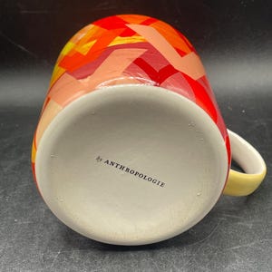 Love Mug by Anthropologie "V" Style Large Coffee/Mug/ Tea bild 6