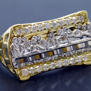 Real 10k Yellow Solid Gold Men&#39;s Large Nugget All Sizes Rings 5.3gr | Men&#39;s Jewelry Unique Gold Ring | Solid 10k Gold Ring for Men