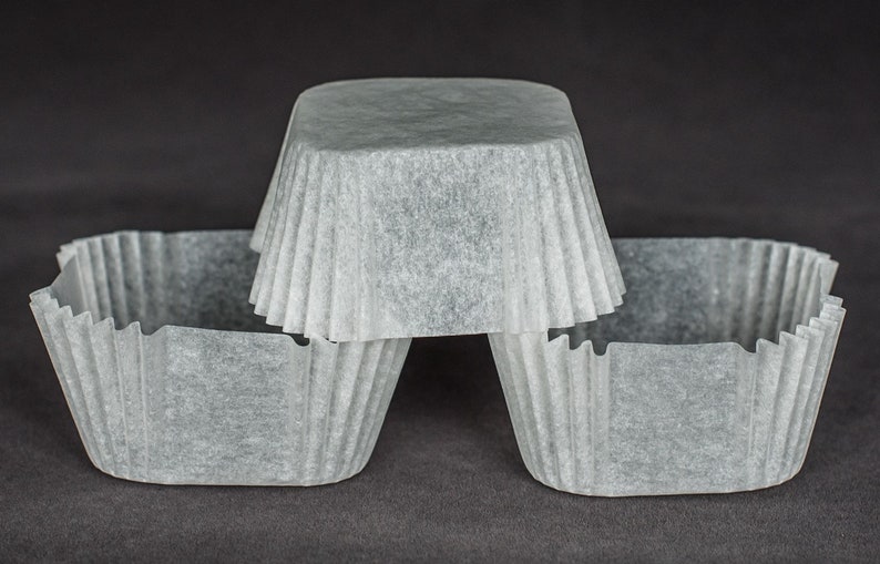 Square Paper Cupcake Liners 200 Etsy