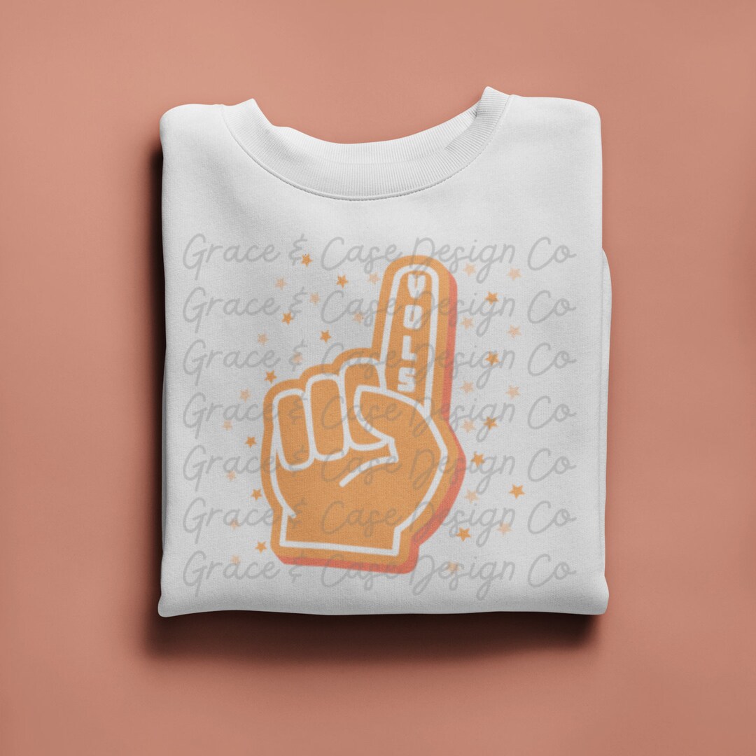 Tennessee Foam Finger PNG Etsy