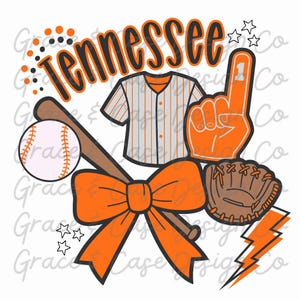 Tennessee Baseball PNG