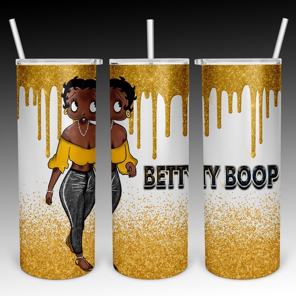 Betty Boop Drip Tumbler File 2