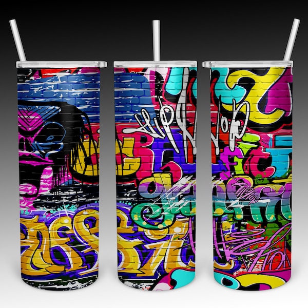 Graffiti Hip Hop tumbler File 8