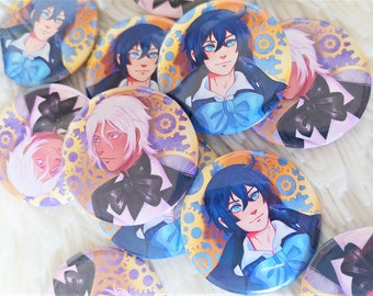 the case study vanitas Vanitas no Carte, Noé & Vanitas - Stickers and Buttons, The Case Study of Vanitas,