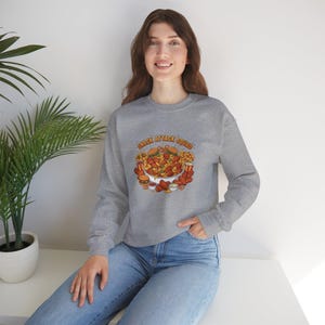 Snack Attack Squad Crewneck-tröja | Stormatchfest, Super Bowl-tröja rolig