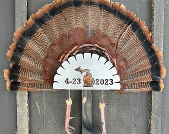 Turkey Fan Plaque