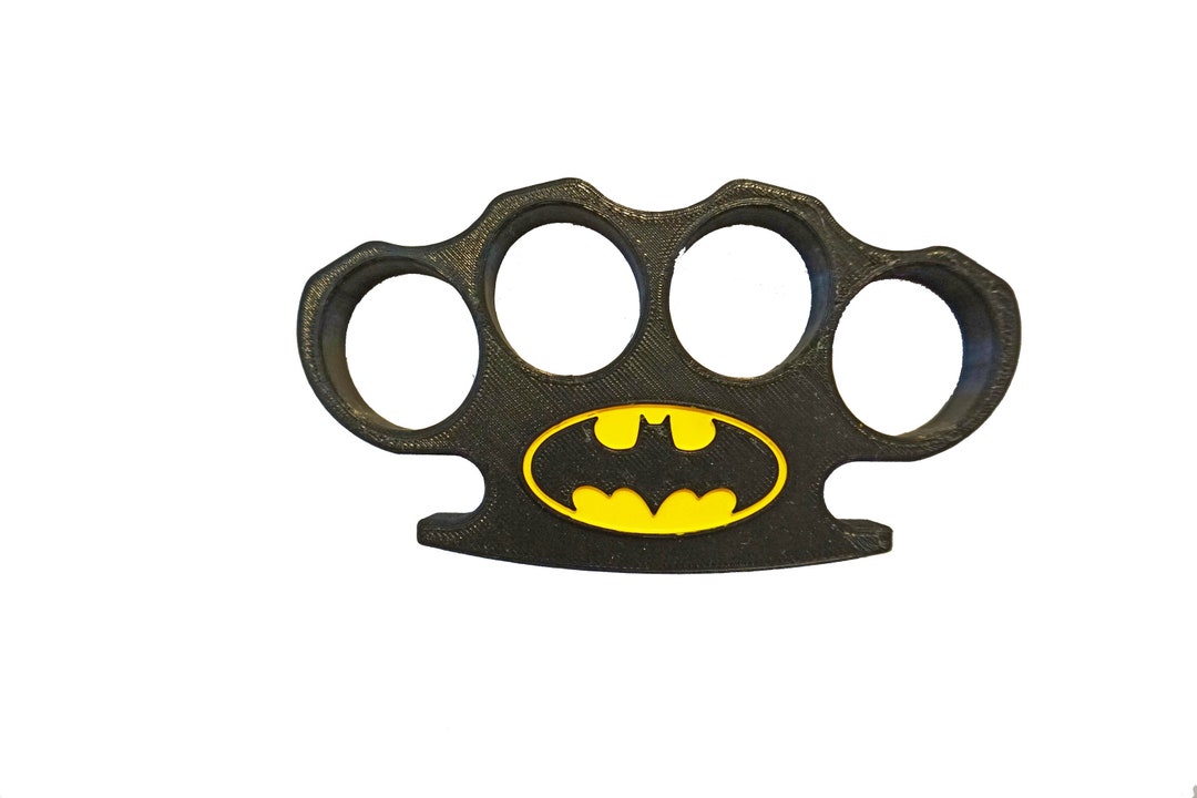 Batman Brass Knuckles STL 3D Printable File Etsy