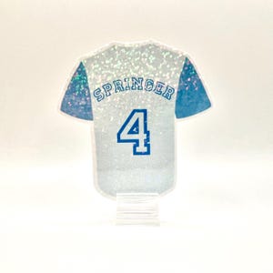 Vinyl Stickers | Toronto Blue Jays Players Jersey | Waterproof