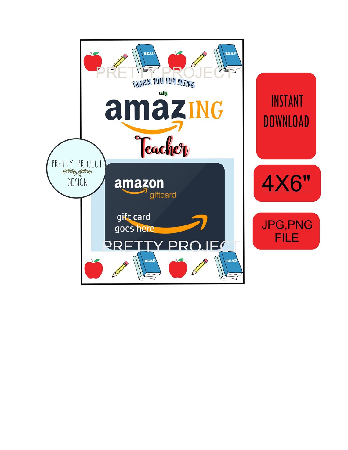 TEACHER GIFT PRINTABLE Tags - Etsy