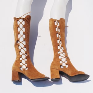 vintage 1960s Sbicca gladiator boots