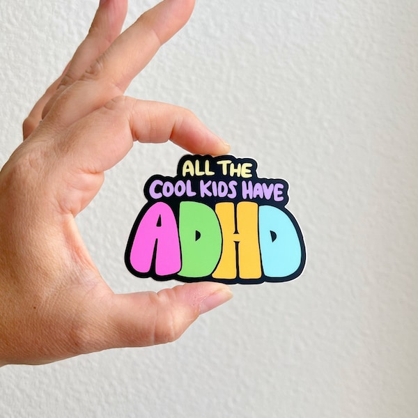 ADHD Vinyl Sticker