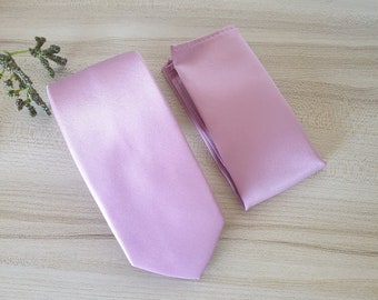 Dusty Rose Silk Tie, Groomsmen Tie, pink Tie, Wedding Tie, formal Tie, mens tie, Gifts for him, Ties