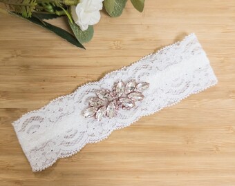 Rhinestone Wedding Garter