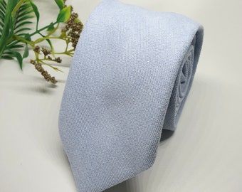 Dusty Blue Krawatte, Groomsmen Krawatte, BlueTie, Hochzeitskrawatte, Dusty Blue Samt Krawatte, Herrenkrawatte, Geschenke für ihn, Krawatten, Geschenke für Männer