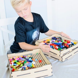 Building Block Sorter Sifter Assembly Kit, Building Block Sorting and ...