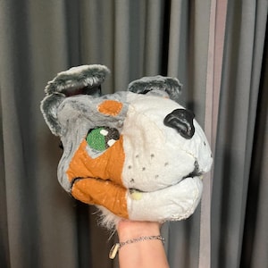 dog themed dino mask