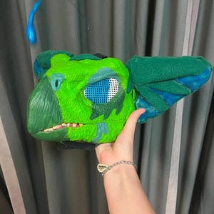 Dino mask with ears