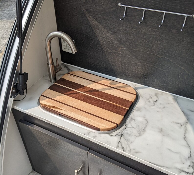 Nucamp T@B 320 and T@G Cutting Board Sink Cover Counter Extension 2021 ...