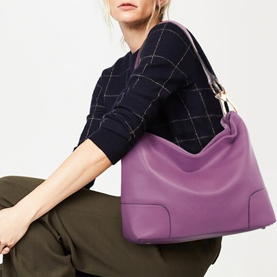Women's Minimalist Shoulder Hobo Bag