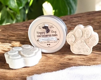 Tick & Flea Repellent Dog Shampoo Bar: Vegan, Essential Oils, Travel Size