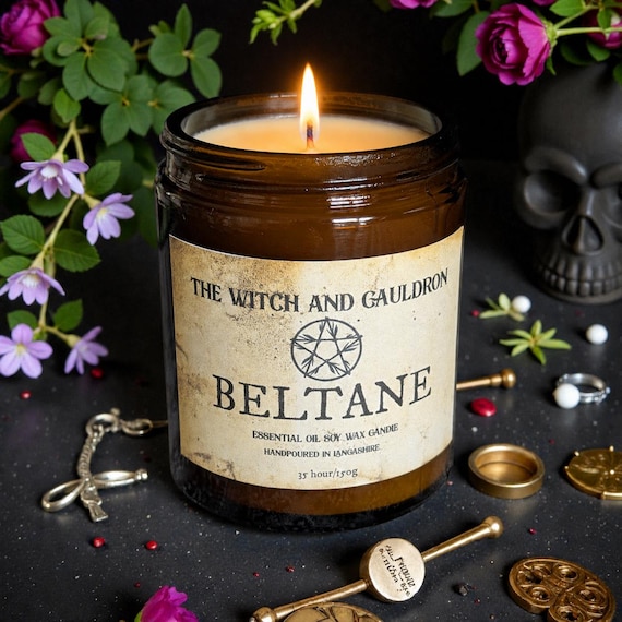 Beltane - (May Day) Essential Oil Soy Wax Candle