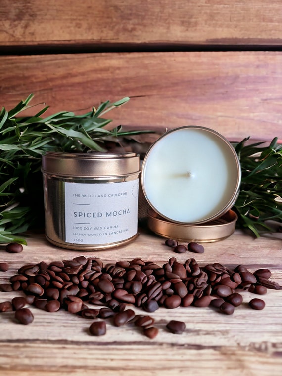 Spiced Mocha Hand-poured Soy Wax Candle