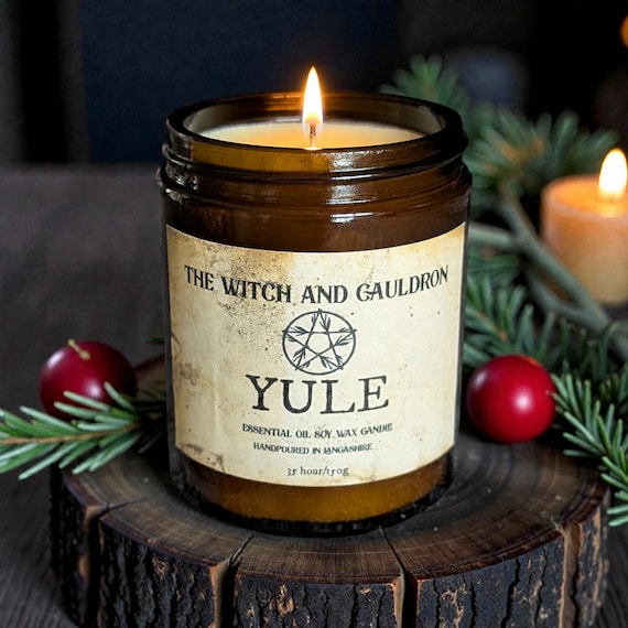 Yule - (Winter Solstice) Essential Oil Soy Wax Candle