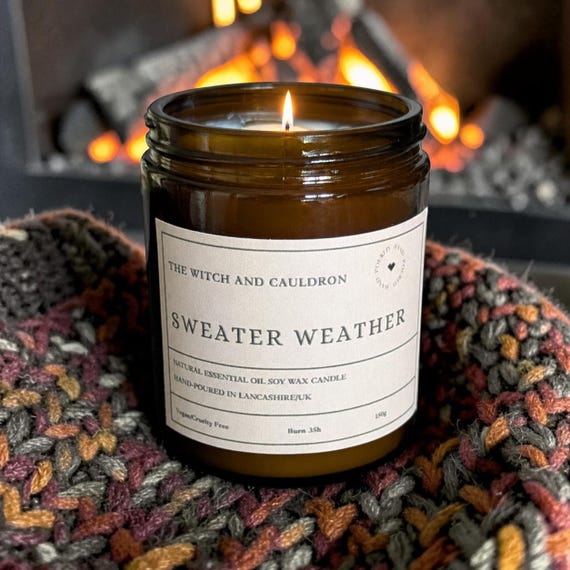 Sweater Weather Essential Oil Soy Wax Candle