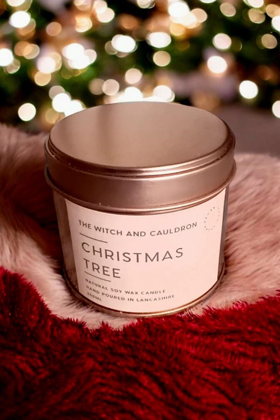 Christmas Tree Soy Wax Candle