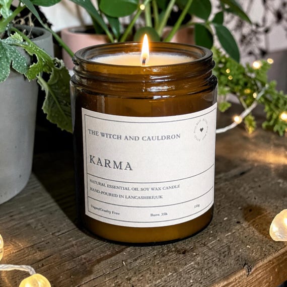 Karma Essential Oil Soy Wax Candle