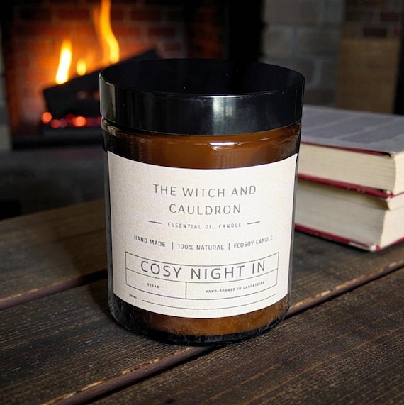 Cosy Night In Essential Oil Soy Wax Candle