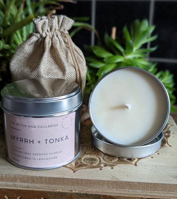 Myrrh & Tonka Soy Wax Candle