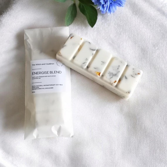 Energise Blend Aromatherapy Soy Wax Snap Bar