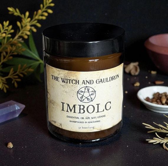 Imbolc - (Candlemas) Essential Oil Soy Wax Candle