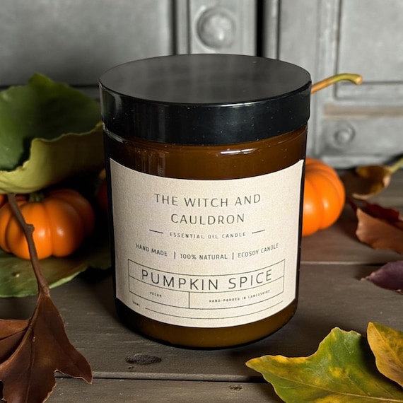 Pumpkin Spice Essential Oil Soy Wax Candle