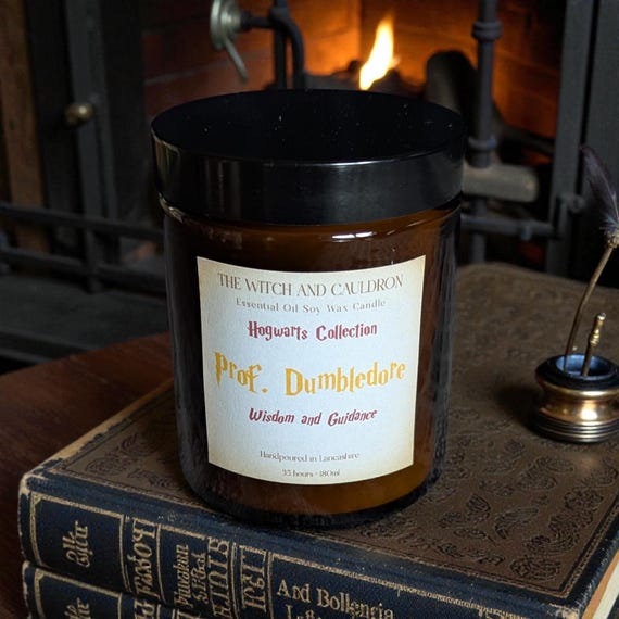 Prof. Dumbledore Essential Oil Soy Wax Candle